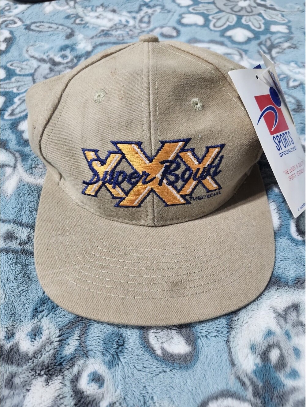 Vintage 1996 Superbowl XXX Hat Sports Specialties NWT
